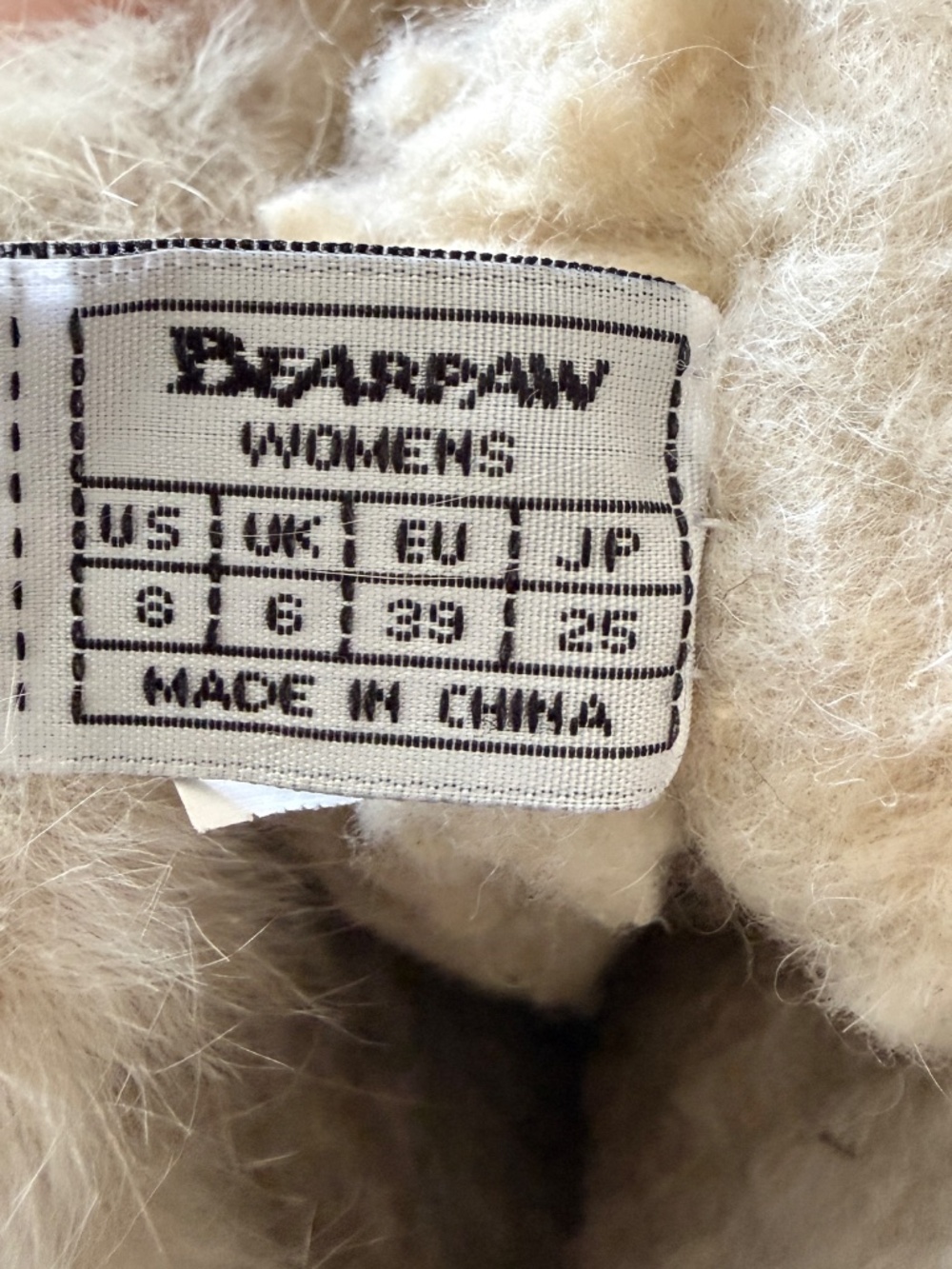 Bearpaw Sonjo II Boots Suede Real Rabbit Fur Sheepskin Wool Lined Women 8 - Picture 2 of 8
